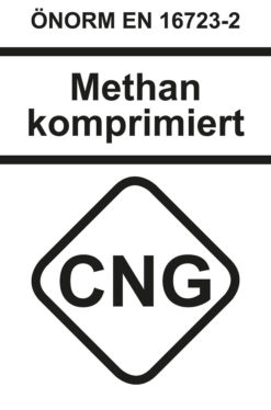 Aufkleber: Fuel Labelling: CNG