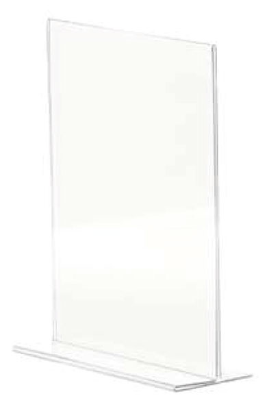 Tischaufsteller Acryl